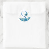 *~* BRIEF Q - Zee Ocean Beach Envelope Sticker (Tas)