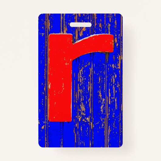 Brief r badge (Voorkant)