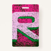 Brief r badge (Achterkant)