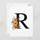 Brief R Briefkaart (Voorkant / Achterkant)