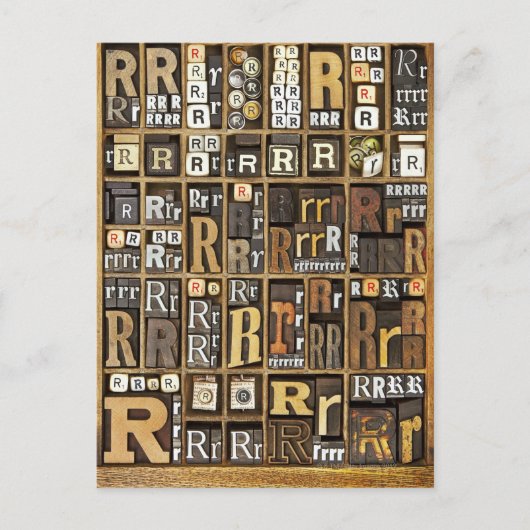 Brief R Briefkaart (Voorkant)