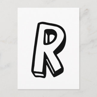 Brief R Briefkaart
