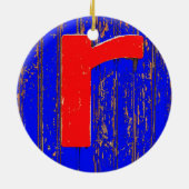 Brief r keramisch ornament (Achterkant)