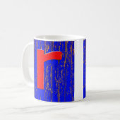 Brief r koffiemok (Voorkant links)