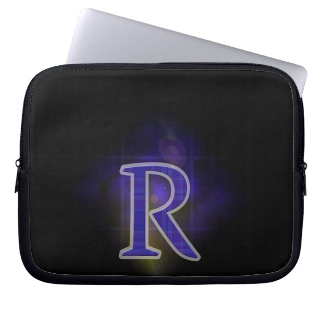 Brief R Laptop Sleeve (Voorkant)