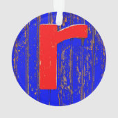 Brief r ornament (achterkant)