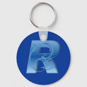 Brief R Sleutelhanger
