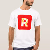 Brief R T-shirt (Voorkant)