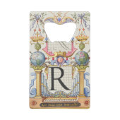 Brief R van Mira Calligraphiae Monumenta Creditkaart Flessenopener (Voorkant)