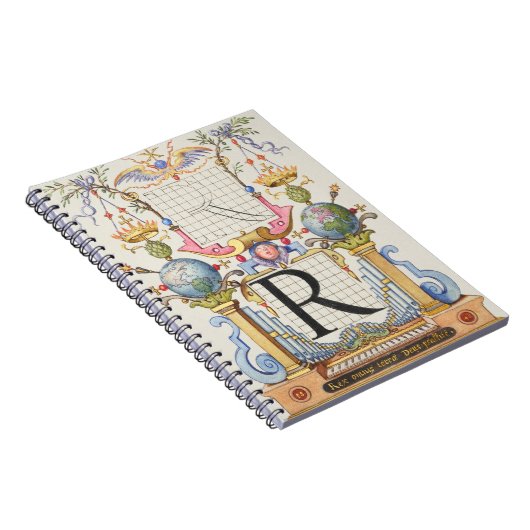 Brief R van Mira Calligraphiae Monumenta Notitieboek (Rechterzijde)