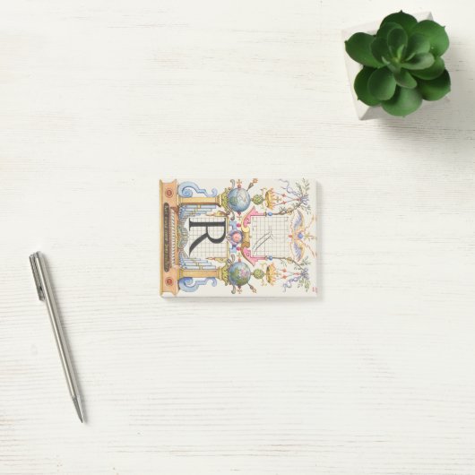 Brief R van Mira Calligraphiae Monumenta Post-it® Notes (Kantoor)