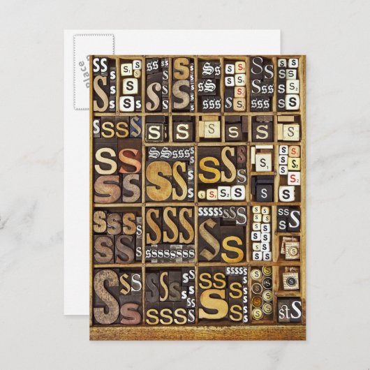 Brief S Briefkaart (Voorkant / Achterkant)