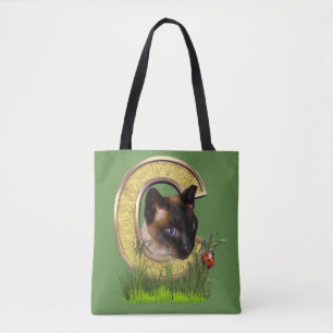 Brief Siamese-Capital-Monogram C Tote Bag