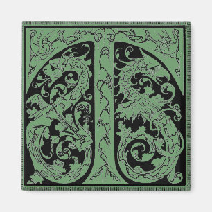 Brief T met Dragons Magnet