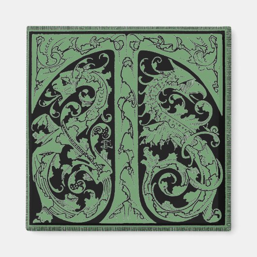 Brief T met Dragons Magnet (Voorkant)