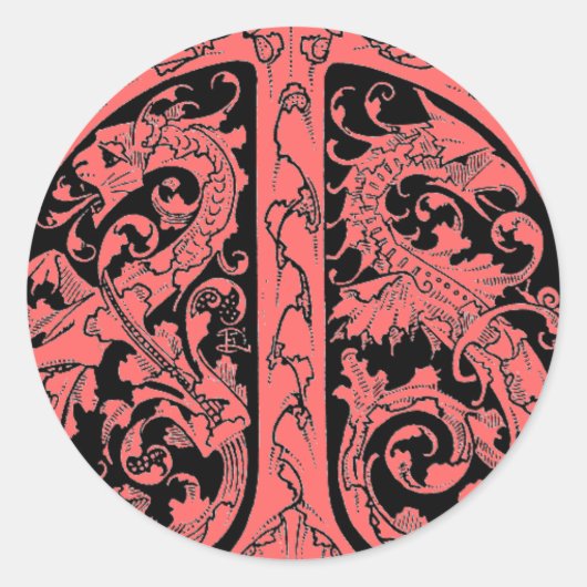 Brief T met Sticker Dragons (Voorkant)