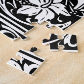 Brief T Middeleeuws Monogram Art Nouveau Legpuzzel (Zijkant)