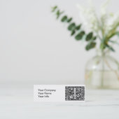 Brief T Middeleeuws Monogram Art Nouveau Mini Visitekaartje (Staand voorkant)