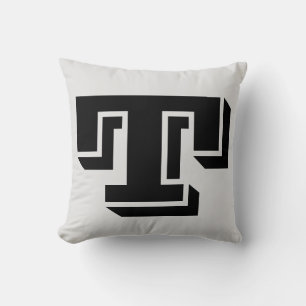 BRIEF T MONOGRAM PILLOW KUSSEN