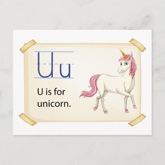 Brief U Briefkaart (Voorkant)