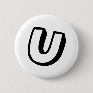 Brief U Ronde Button 5,7 Cm