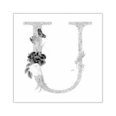 Brief u rubberstempel (Afrduk)