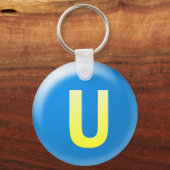 Brief U Sleutelhanger (Voorkant)
