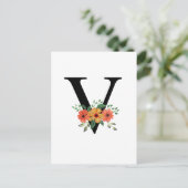 Brief V Briefkaart (Staand voorkant)