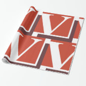 Brief V Cadeaupapier (Uitgerold)