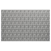 Brief V Middeleeuws Monogram Art Nouveau Stof (Yard (91,4 cm))