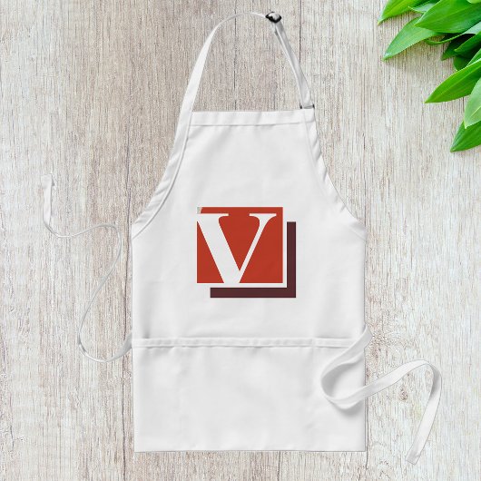 Brief V Standaard Schort