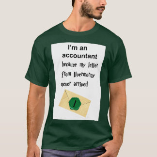 Brief van accountant Ilvermorny T-shirt