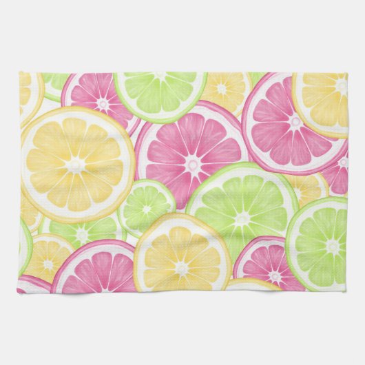 Brief van Citrus Pop Theedoek (Horizontaal)