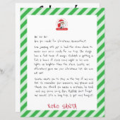 Brief van de kerstman aan de Kinderen (Voorkant / Achterkant)