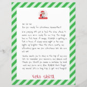 Brief van de kerstman aan de Kinderen (Voorkant)