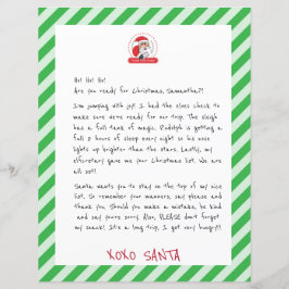 Brief van de kerstman aan de Kinderen