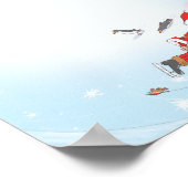 Brief van de Kerstman (Blank voor u om te schrijve Poster (Hoek)