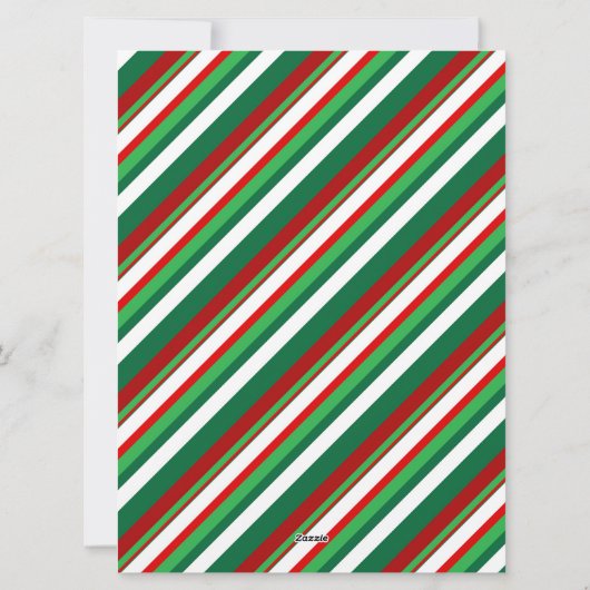 Brief van de Kerstman  Feestdagenkaart (Achterkant)