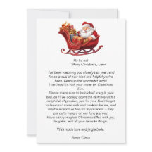 Brief van de Kerstman
