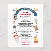 Brief van de Kerstman op de Noordpool (Voorkant)