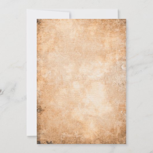 Brief van de Kerstman over de adoptie van een Elf  Kaart (Achterkant)