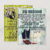 Brief van de klacht aan de echtgenoot | Cool Desig Kaart (Voorkant / Achterkant)