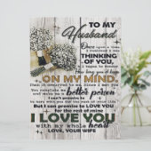 Brief van de klacht aan de echtgenoot | Lovely Gif Menu (Staand voorkant)