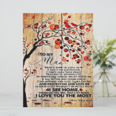 Brief van de klacht aan de echtgenoot | Lovely Gif Menu (Staand voorkant)