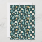 Brief van de Noordpool Uitnodiging (Achterkant)