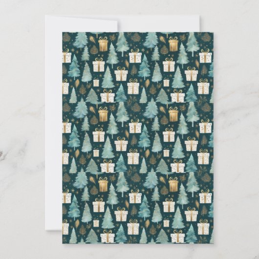 Brief van de Noordpool Uitnodiging (Achterkant)