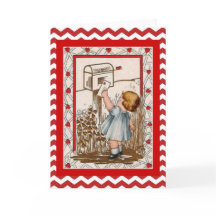 Brief van de Post van het Meisje van vintage