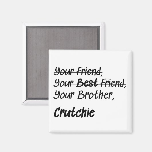 Brief van de Refuge Magnet (Voorkant / Achterkant)