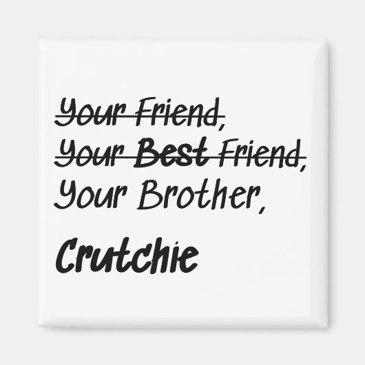 Brief van de Refuge Magnet (Voorkant)