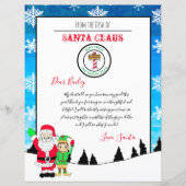 Brief van de Santa van de Noordpool (Voorkant)